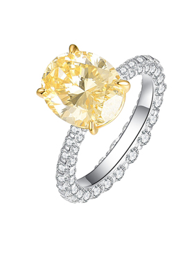 MONICONIC女925银天然皓石