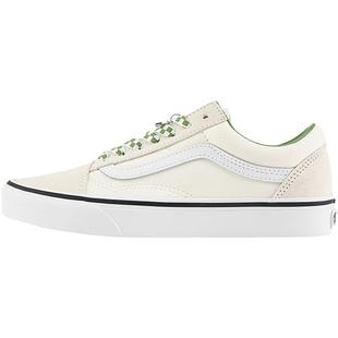 Vans范斯官方 Old Skool米白色棋盘格鞋带男鞋女鞋板鞋