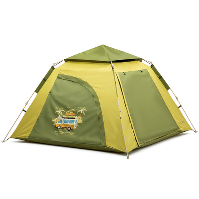 北山狼自动帐篷户外便携折叠全自动野餐野营野外露营帐篷装备用品