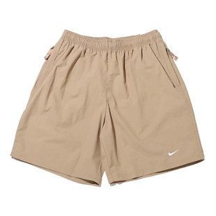 NIKE耐克运动夏季速干短裤男小logo跑步透气梭织五分裤DX0750-247
