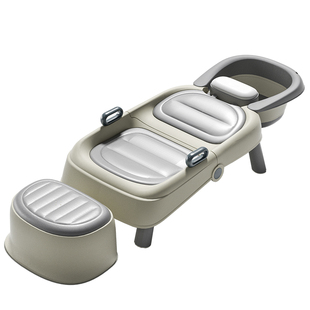 IUU儿童洗头发躺椅宝宝洗头床折叠成人家用孕妇月子洗头神器大人