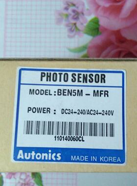 议价韩国 奥托尼克斯BF4R BEN5M-MFR 光电开关 感测器 原装现货