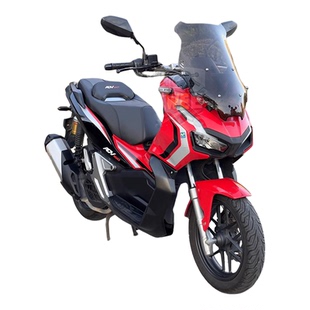 适用本田ADV160升级改装风挡 ADV150竞技风挡 运动挡风玻璃导流板