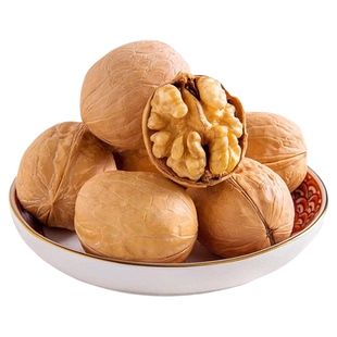 新疆特产纸皮核桃新货正宗阿克苏薄皮生核桃原味手捏即开旗舰店