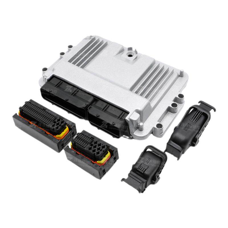 121针PCB板端铝壳81+40P电脑控制系统汽车连接器接插件1241434-1