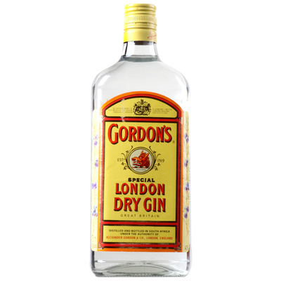 包邮哥顿金酒 GORDON'S哥顿毡酒 伦敦干金酒750ml 歌顿金新版40度