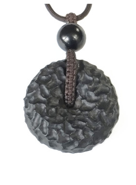 雕刻男女款水滴平安扣项链