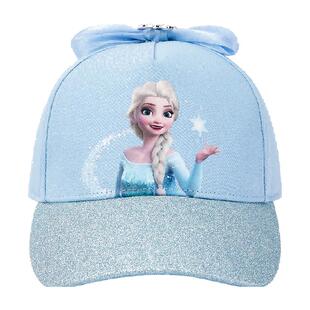 【迪士尼IP】巴拉巴拉儿童棒球帽夏季新款女童帽子蝴蝶结时尚甜美