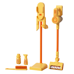 麦乐宝男女孩过家家清洁玩具吸尘器3到6岁4儿童5扫地拖地生日礼物