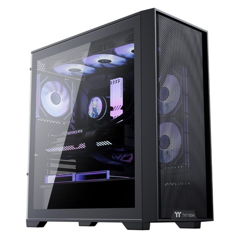 AMDR7 7800X3D+RTX5060TI游戏电脑组装DIY整机台式机12G - 白底图