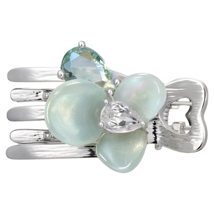 shes茜子巴比耶浪漫蔷薇迷你花朵抓夹半发夹刘海碎发夹高级感