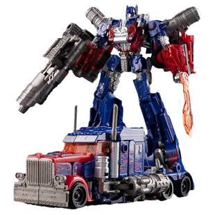 儿童变形玩具男孩合金金刚擎天手办柱震荡波大黄蜂汽车机器人模型