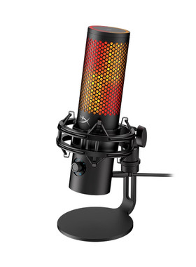HyperX声浪2S直播麦克风RGB灯光