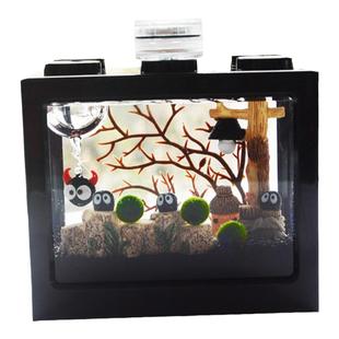 幸福海藻球marimo水培微景观生态瓶桌面鱼缸创意DIY趣味植物礼物