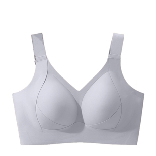 润微新款大胸专用内衣女士薄款粉底液隐形无痕文胸提拉防下垂胸罩