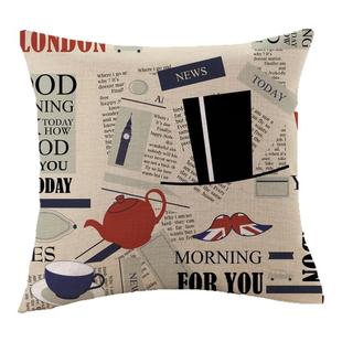 复古怀旧北欧美式酒吧咖啡厅抱枕靠垫样版房餐厅电影院沙发靠背枕