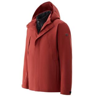 KOLON SPORT可隆冲锋衣2级防泼水银标P棉内胆夹克男士棉服三合一