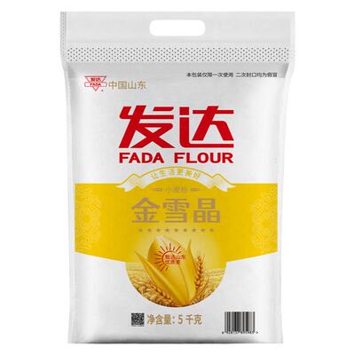 山东发达九星金雪晶高筋面粉