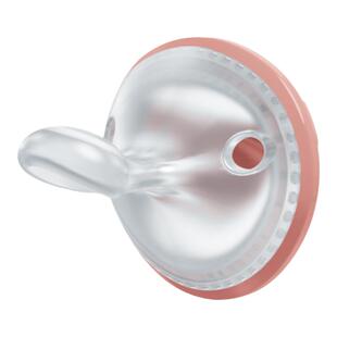 NUK安抚奶嘴0到9个月新生婴儿妈妈母乳实感防红印防龅牙柔软硅胶