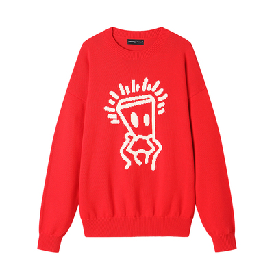 薛之谦dsp托头纸袋人毛衣