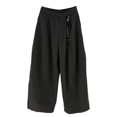 潮牌26春夏直筒休闲裤男美式纯色高级感速干宽松青年痞帅阔腿裤潮