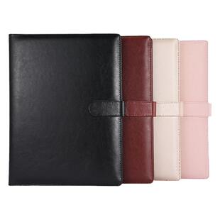 商务多功能销售A4文件夹板夹合同本房产签单夹企业办公logo定制皮质经理夹展业夹资料夹保险4S谈单夹签约本