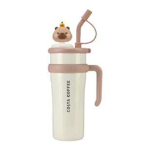 COSTA大容量保温冰霸杯吸管办公室女士高颜值喝水杯子家用送礼物