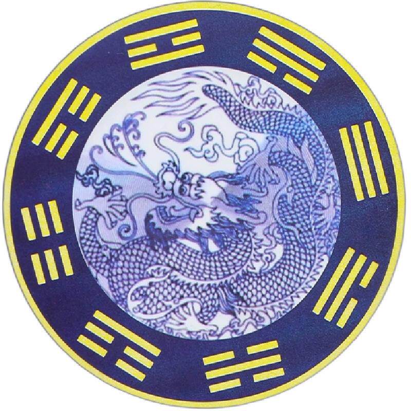 青龙牌贴水龙头上用贴自粘式贴纸窗下水龙头贴对窗户青龙大吉贴