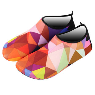 四季地板袜子大人男女防滑防水静音软厚底老人室内鞋居家早教袜套