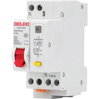 德力西电气漏电保护空气开关30mA