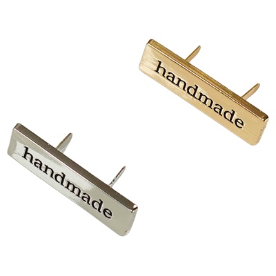 银色金属标diy手工包包配件