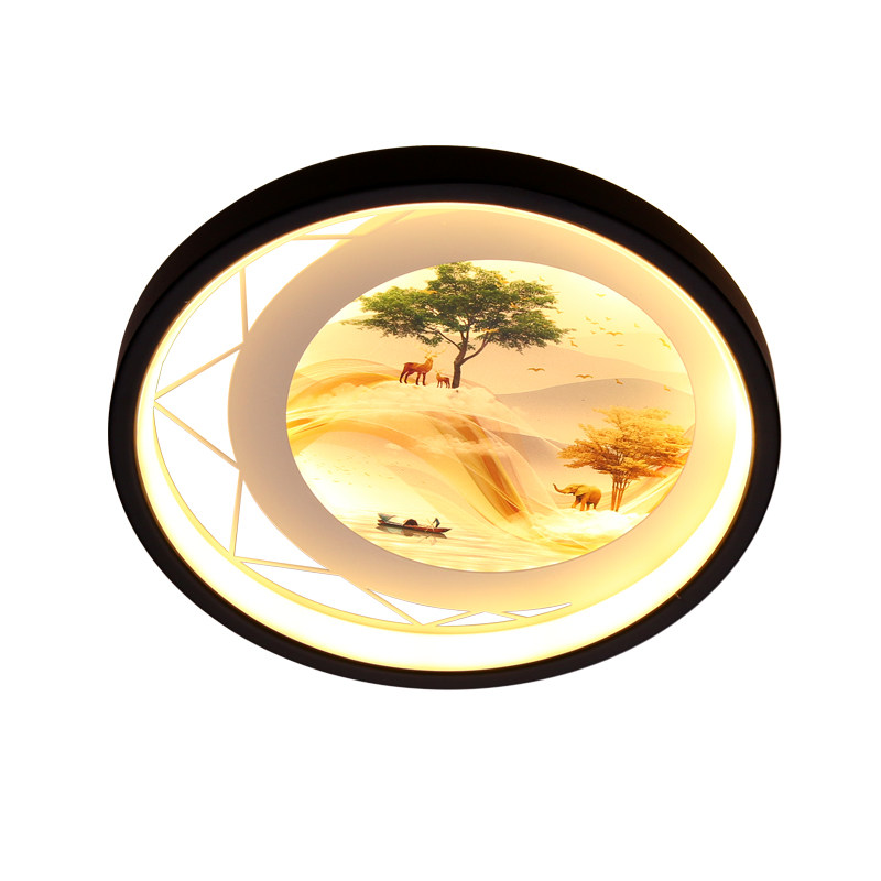 轻奢LED过道灯走廊灯现代简约壁画灯创意入户灯玄关嵌入式吸顶灯