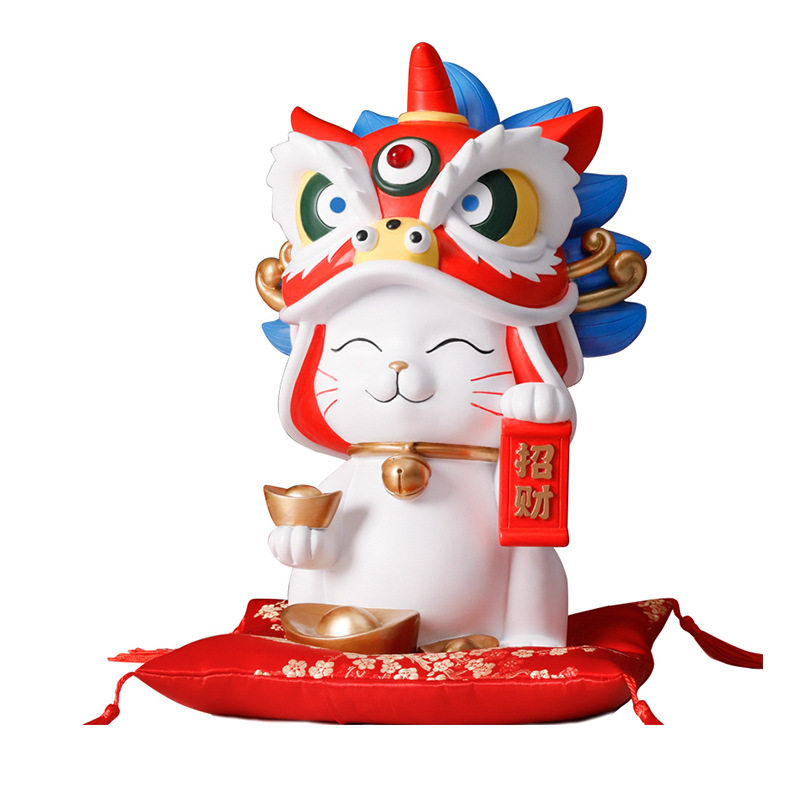 招财猫摆件新店开业乔迁之喜贺礼