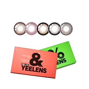 Yeelens大直径月抛英格兰迷湖混血海王蓝纯爱战神心动粉色2片装