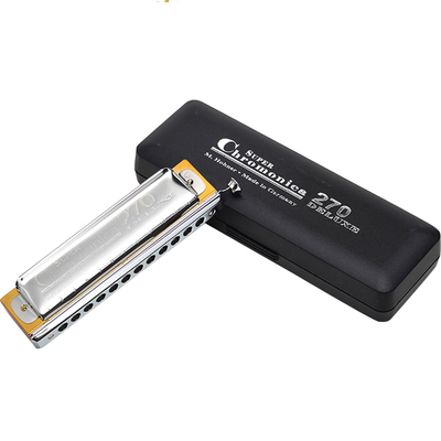 hohner豪华版木格新手半音阶口琴