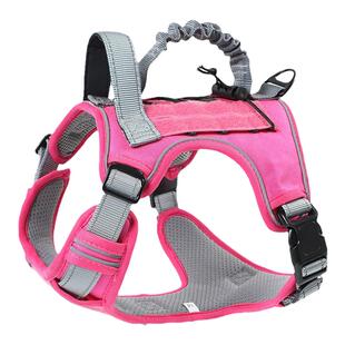 狗狗胸背带防爆冲战术马甲外出防挣脱背心式牵引绳中大型犬可伸缩