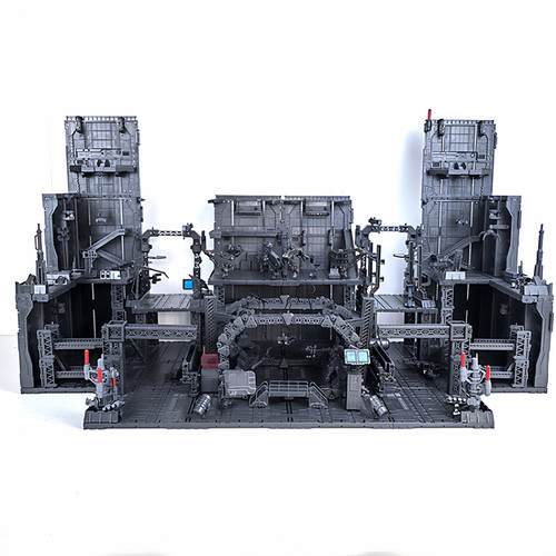 RG HG MGSD 适用格纳库机库基地机巢整备架场景拼装模型配件