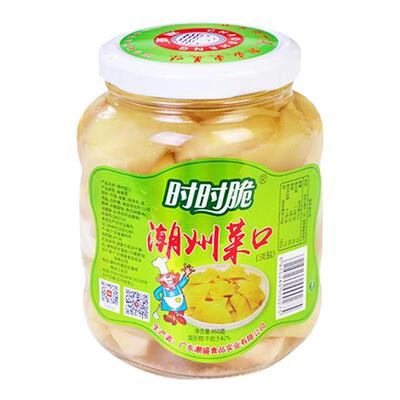 潮盛潮汕咸菜玻璃瓶脆爽下饭菜