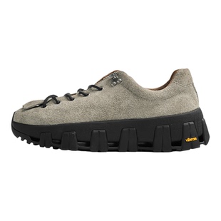 TC Made X Vibram户外徒步登山鞋 翻毛皮复古流苏防滑厚底工装鞋