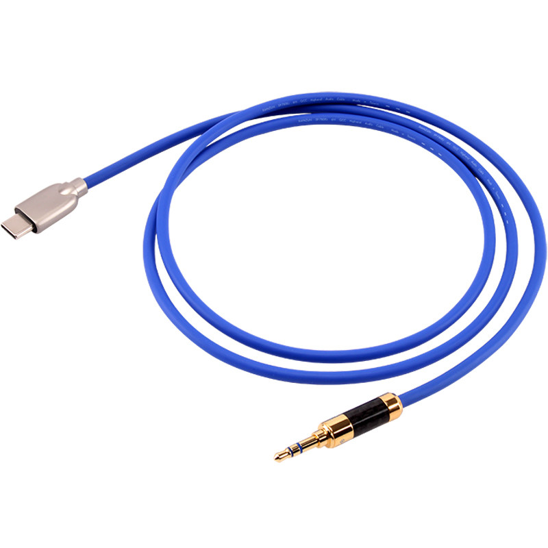 线尊单晶铜typec转3.5mm音频线