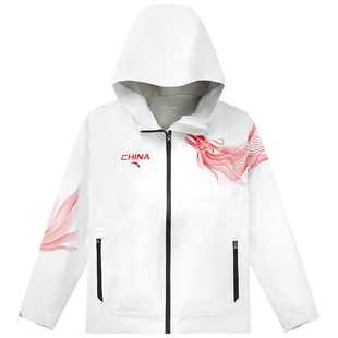 中国甲安踏儿童防风防雨男大童梭织运动上衣秋季运动