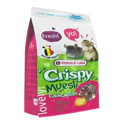 比利时Crispy凡赛尔龙猫粮美毛