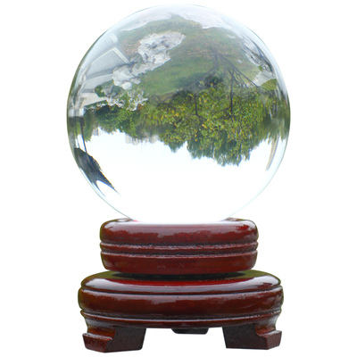 招财水晶球婉晶家居装饰品摆件