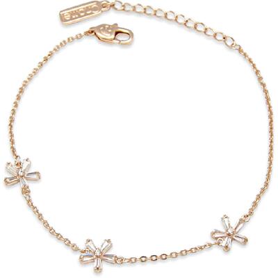 CHOMEL立方氧化锆花卉手链