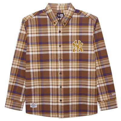 NewEra纽亦华复古格子衬衫