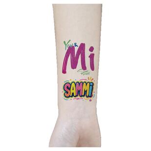 郑秀文Sammi演唱会闪粉纹身贴纸妆容脸贴You&Mi粉丝应援周边定制