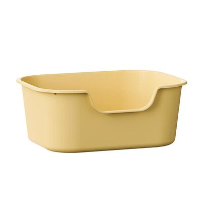 猫砂盆开放式超大号防外溅防带砂幼猫猫沙盆子半封闭一体式猫厕所