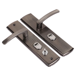 防盗门把手门配件实心手柄通用型锁具配件执手锁面板拉手235孔距