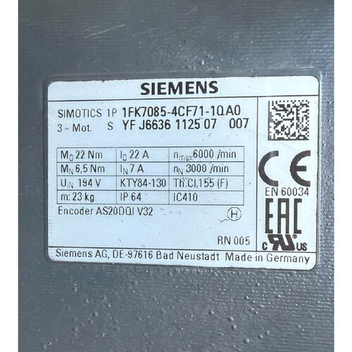议价1FK70854CF711QA0维修