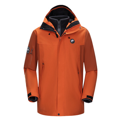 玩野熊猫冲锋衣女装三合一防水风